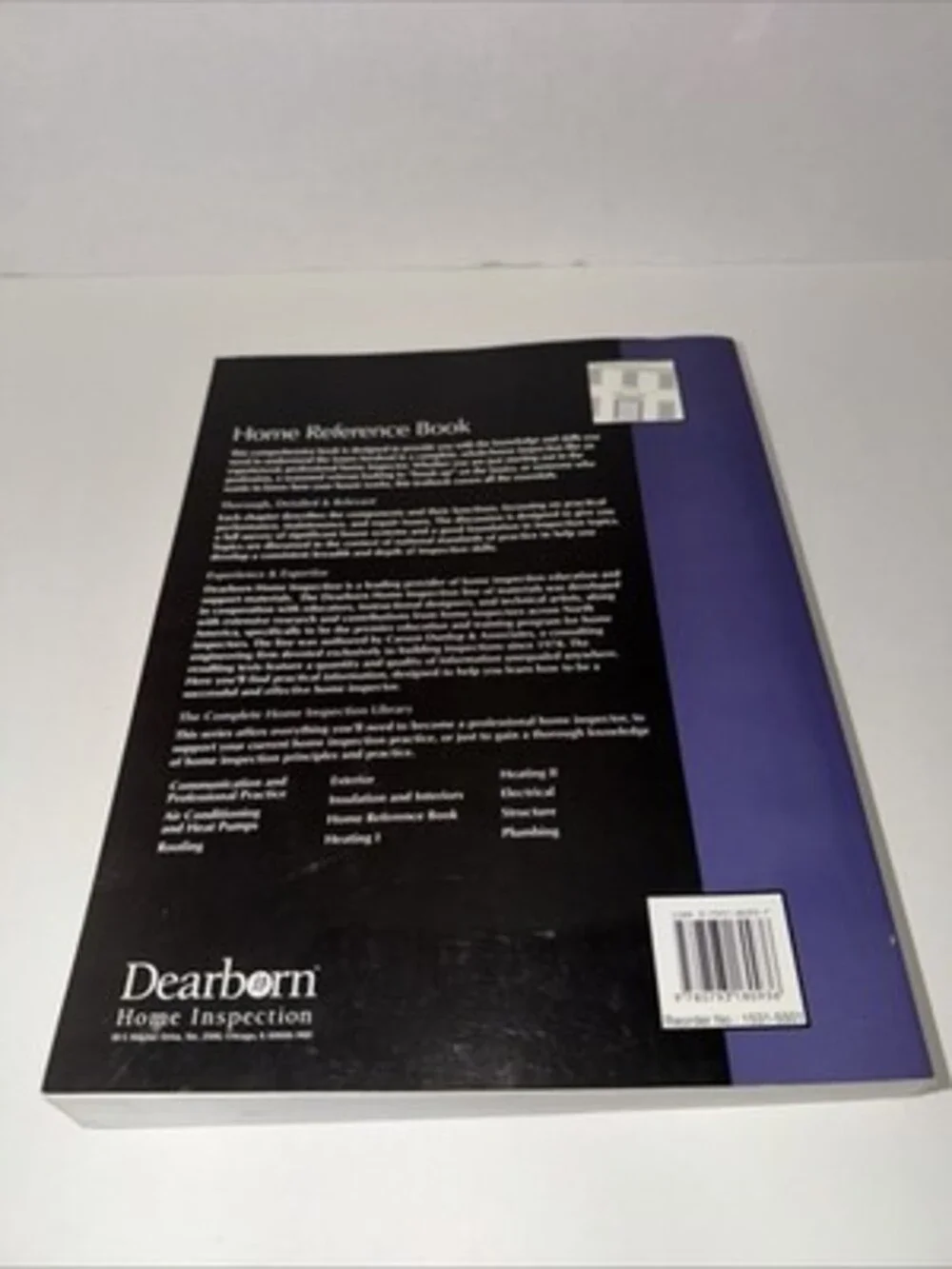 Essentials of Home Inspection - Home Reference Book